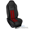 Red Airbag Seat Upolstery w/ Seat Foam